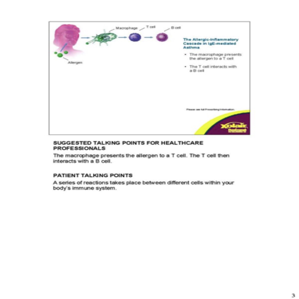 This flip-chart presentation helped nurse educators explain a new type of allergy medicine to colleagues and patients.
(Page 3 of 11)